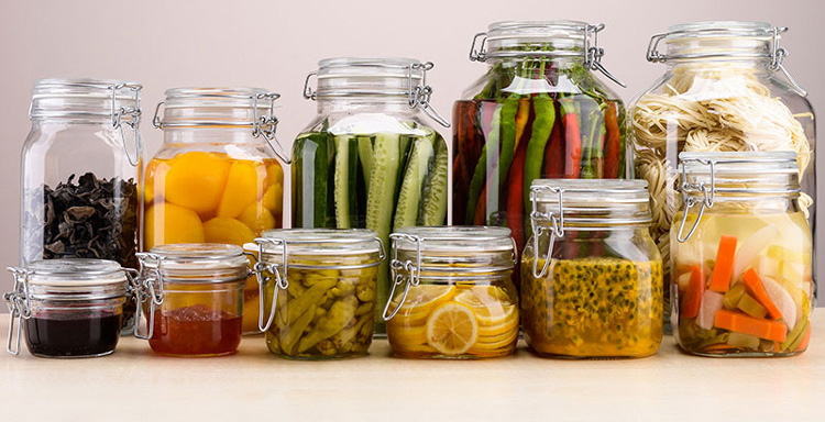 Glass Food Storage Jars Wholesale